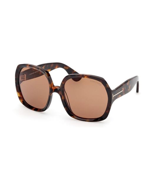 Sunglasses di Tom Ford in Brown