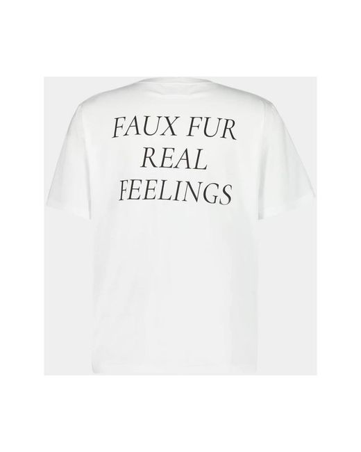 MM6 by Maison Margiela White T-Shirts for men
