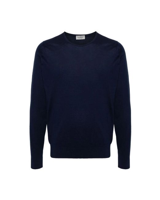 Knitwear > round-neck knitwear John Smedley pour homme en coloris Blue
