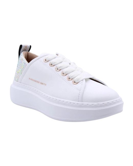 Alexander Smith White Kebir Sneaker