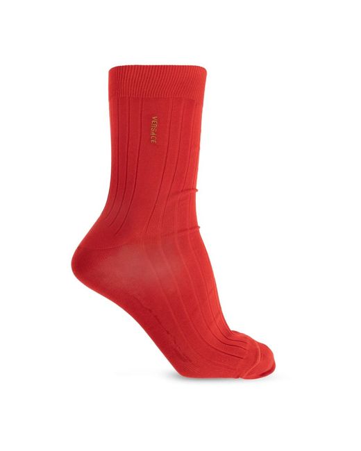 Socks Versace de color Red