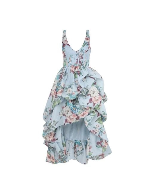 Zimmermann Party Dresses in het Blue