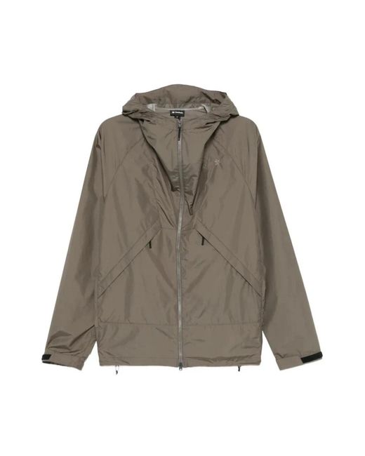 Goldwin Gray Light Jackets for men