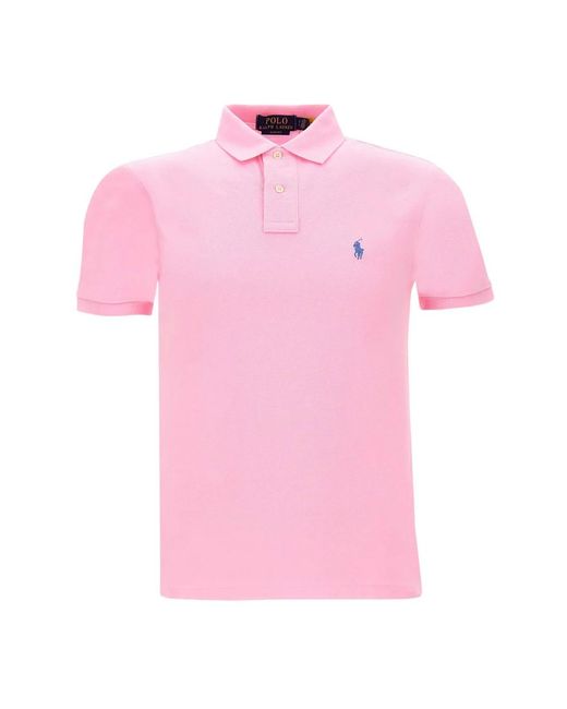Polo Ralph Lauren Pink Polo Shirts for men