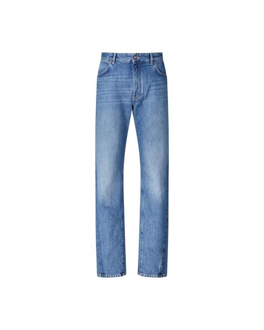 Straight Jeans Givenchy de hombre de color Blue
