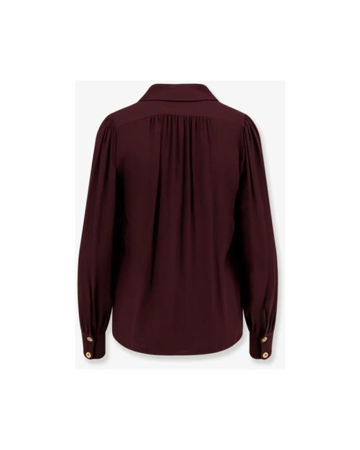 Blouses di Elisabetta Franchi in Purple