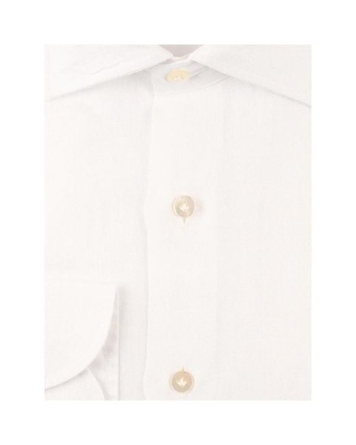 Borriello White Formal Shirts for men