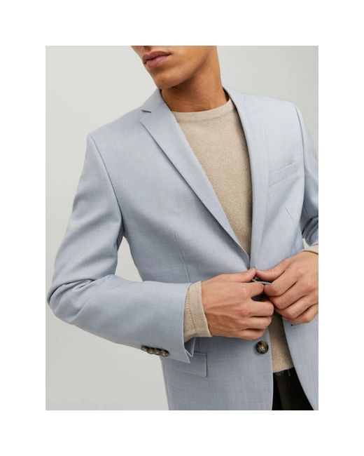Jack & Jones Giacca Sartoriale in het Blue voor heren