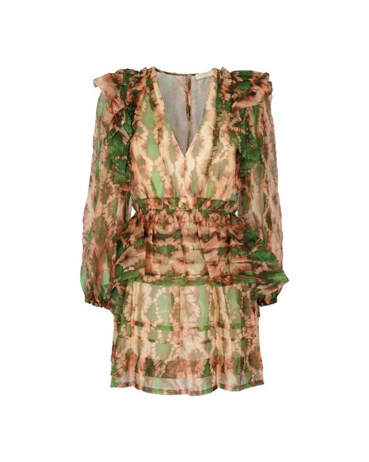 Ulla Johnson Natural Short Dresses