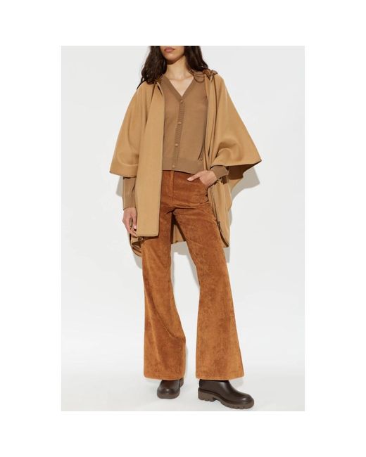 Cardigans di Moncler in Brown