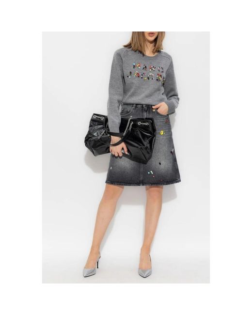 Marc Jacobs Gray Denim Skirts