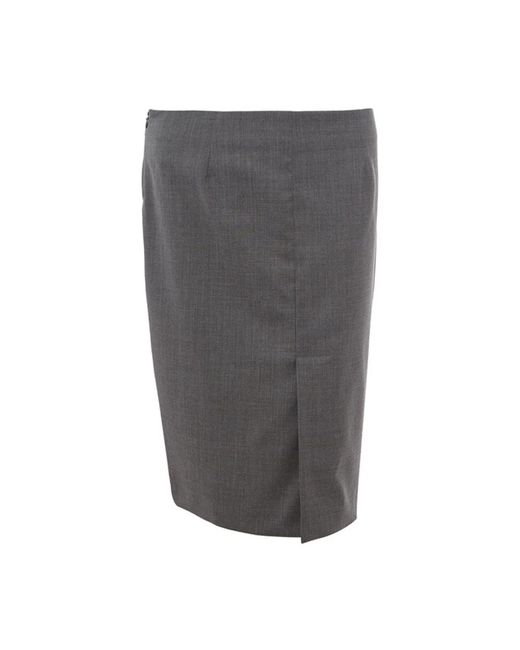 Lardini Gray Short Skirts