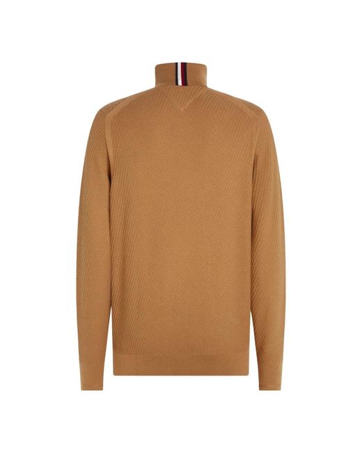 Knitwear > turtlenecks Tommy Hilfiger pour homme en coloris Brown