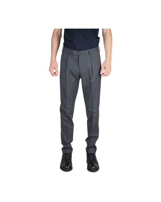 PT Torino Herren Wollhose B-Stretch in Blue für Herren