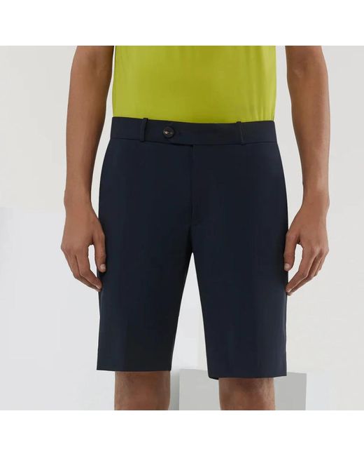 Rrd Blue Casual Shorts for men