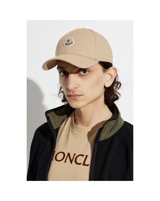 Moncler Natural Caps for men