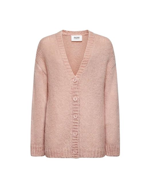Cardigans Silvian Heach de color Pink