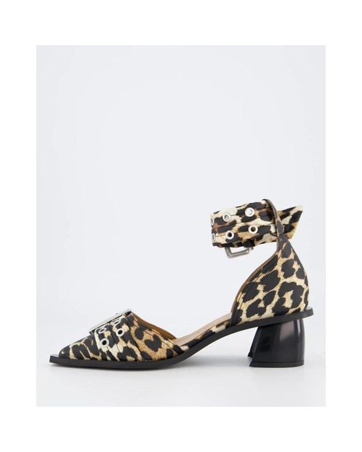 Ganni Metallic Pumps