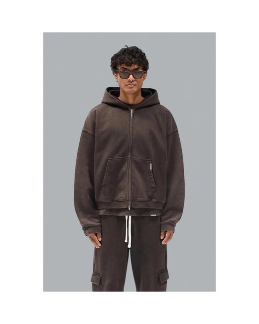 Zip-Throughs Represent pour homme en coloris Gray