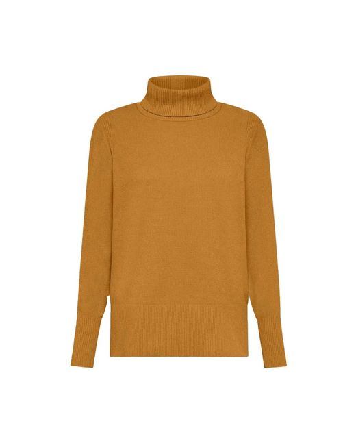 Rrd Brown Chicer rollkragenpullover strickware