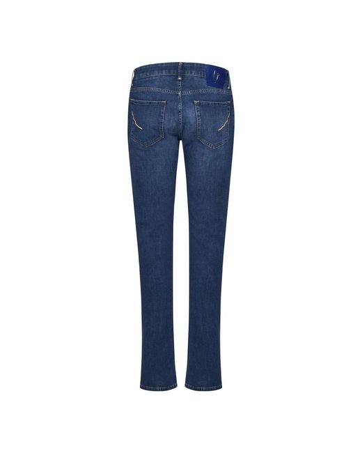 Hand Picked Slim-fit jeans in Blue für Herren