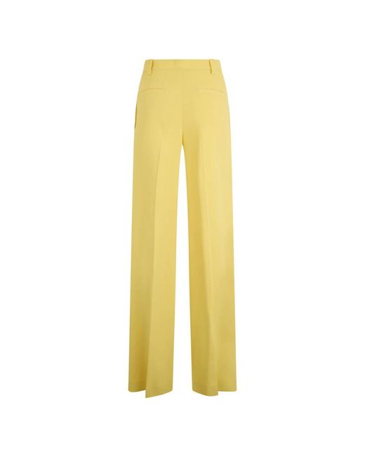 RED Valentino Yellow Wide Trousers