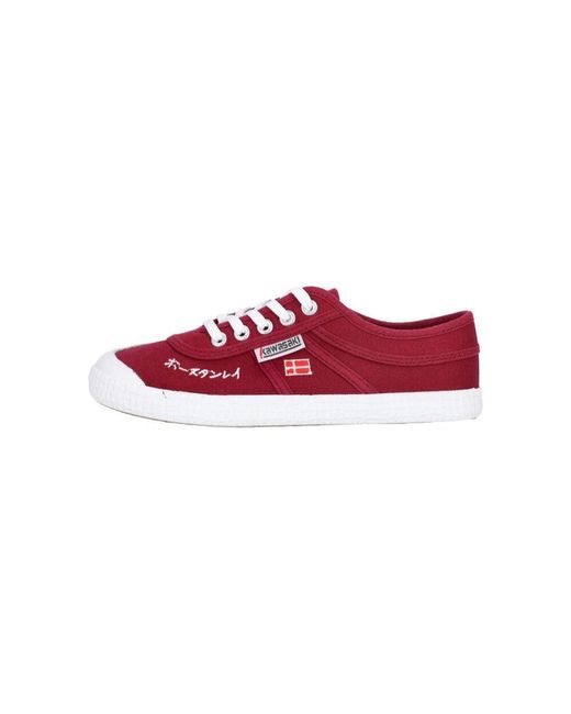 Kawasaki Signature canvas schuh beet rot in Red für Herren