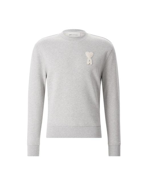 AMI Gray Sweatshirts for men