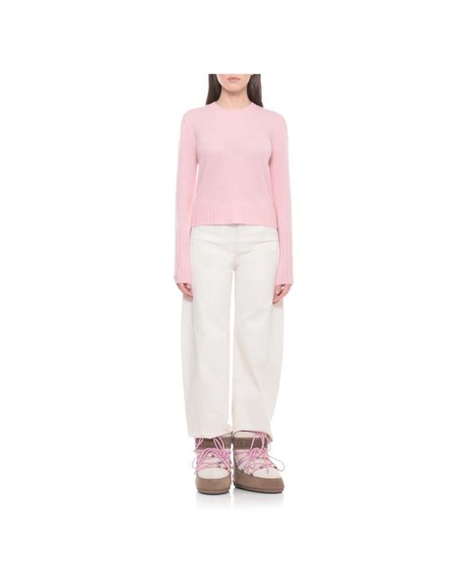 Guest In Residence Pink Cashmere Knitwear