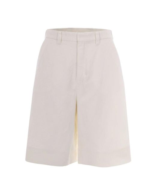 Max Mara Bermuda in het White