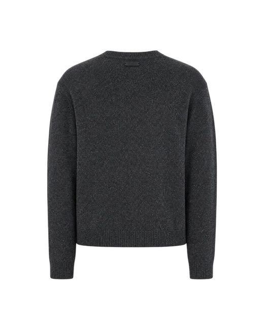 Moschino Black Round-Neck Knitwear
