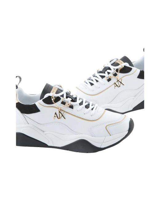ARMANI EXCHANGE White Sneakers
