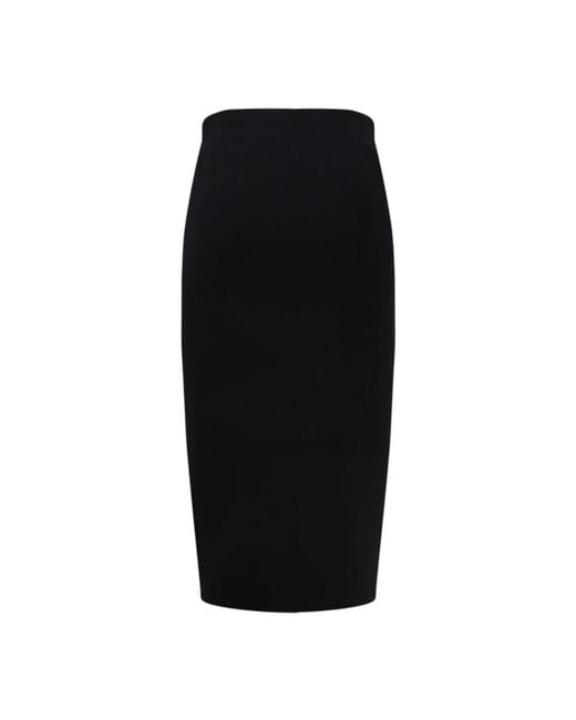 Pencil Skirts Elisabetta Franchi de color Black