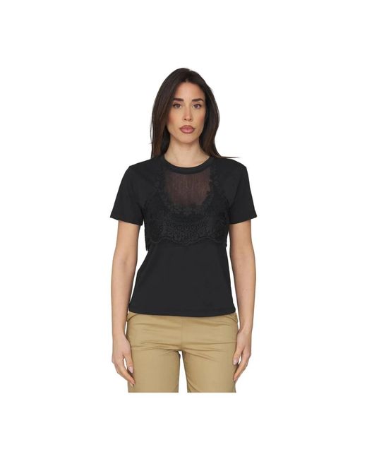 Twinset Black T-Shirts