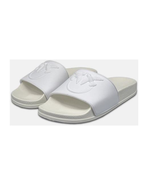 Pinko White Sliders