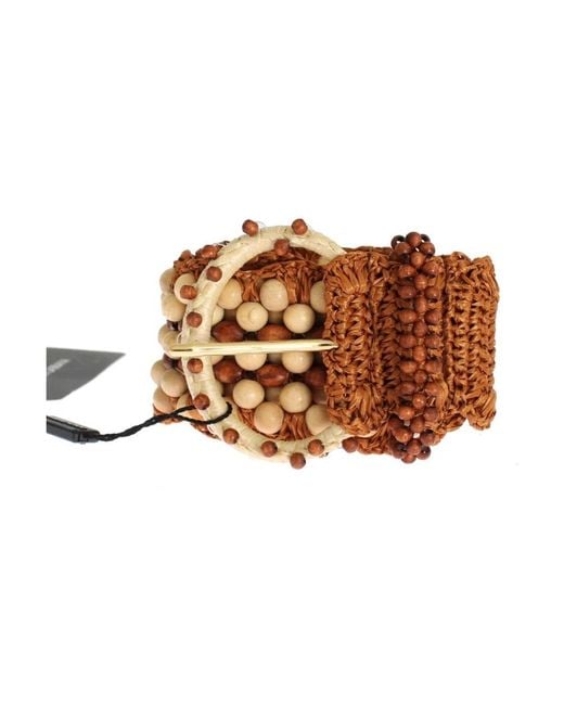 Dolce & Gabbana Brown Belts