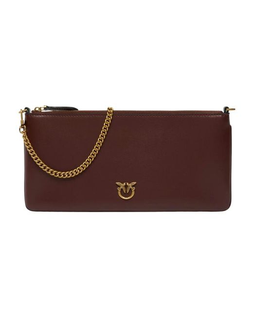 Pinko Brown Clutches