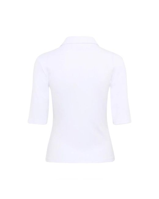 Gestuz White Polo Shirts