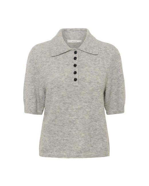 Gestuz Gray Polo Shirts