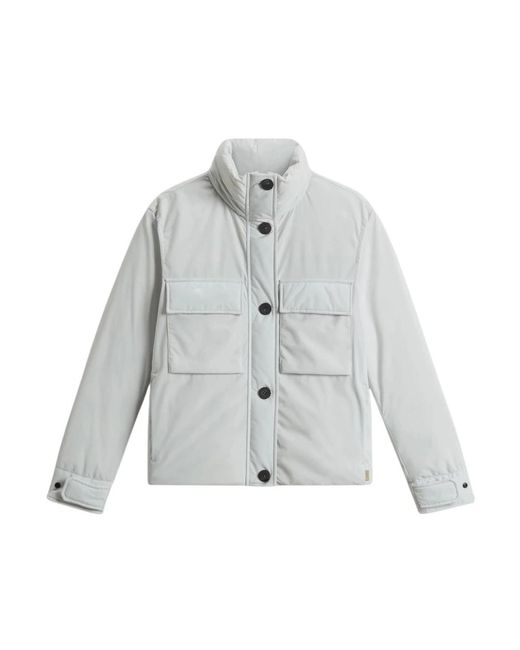 Woolrich Gray Light Jackets