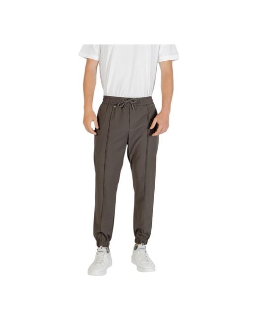Antony Morato Gray Sweatpants for men
