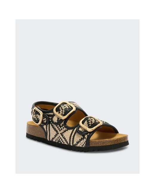 Scholl Black Noelle Backstrap
