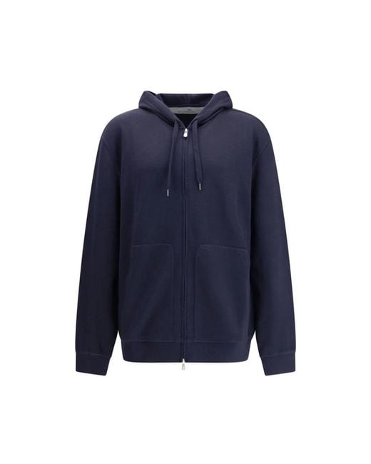 Zip-Throughs Brunello Cucinelli de hombre de color Blue