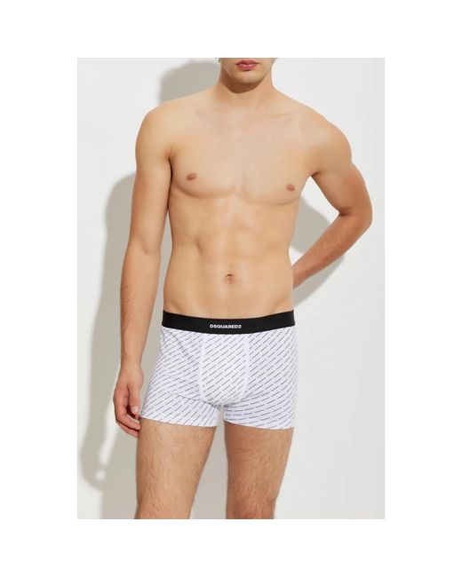 DSquared² Ondergoed ,Wit ,Underwear in het Blue voor heren
