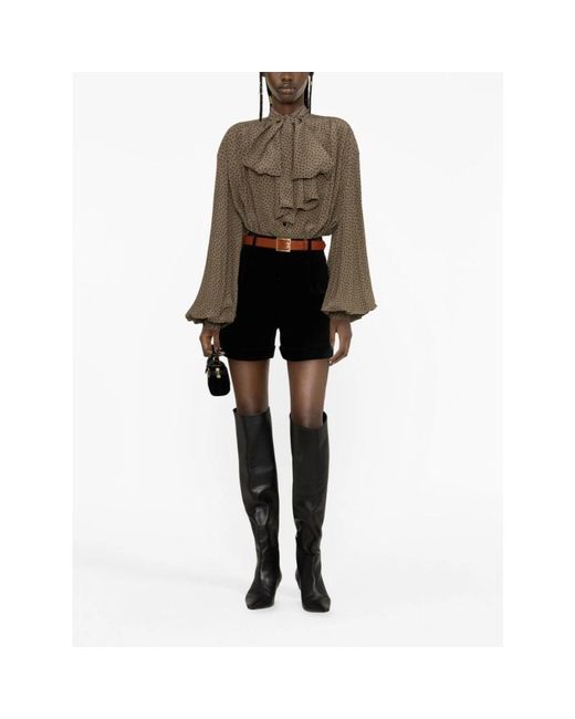 Blouses Balmain de color Green