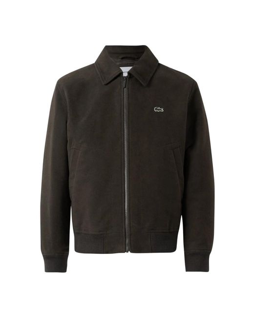 Bomber Jackets Lacoste de hombre de color Black
