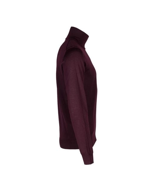 Paolo Pecora Purple Turtlenecks for men