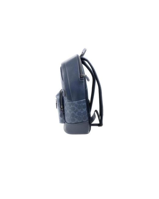 COACH Blue Backpacks