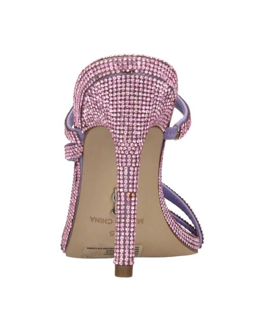 Steve Madden Heeled Mules in het Pink