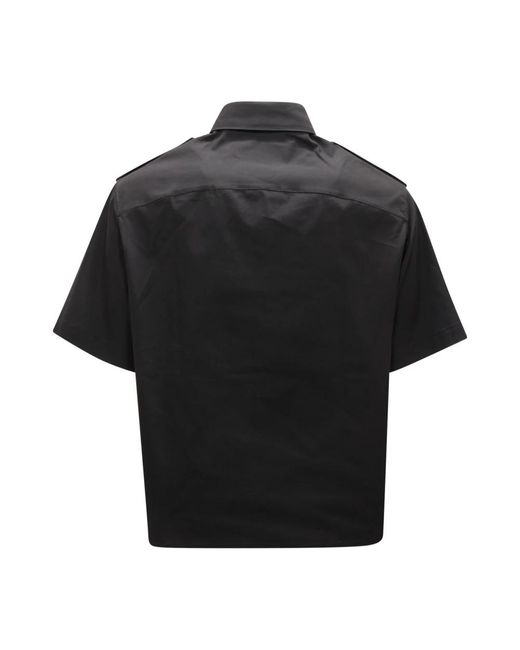 Neil Barrett Black Short Sleeve Shirts for men